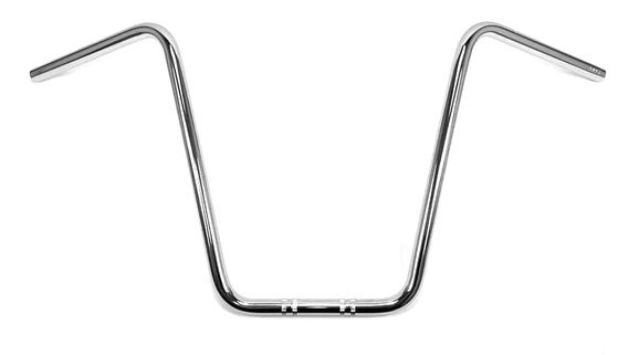 1" Lenker Ape Hanger 17" CHR nicht mit Vertiefungen für Harley-Davidson