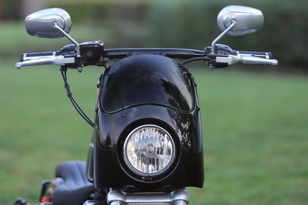 Carenado Burly Outlaw De 5-3/4" Para Faro Delantero De Harley-Davidson