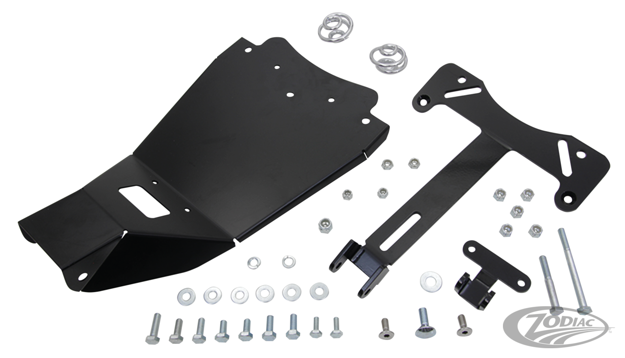 Montagesatz mit verchromten Tonnenfedern für den Solositz im KR-Stil