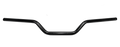 1" Handlebars Street Track 4" BLK no dmp For Harley-Davidson
