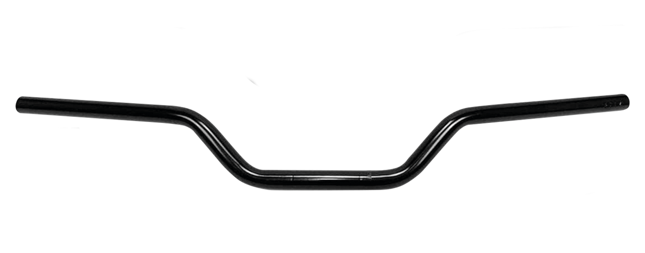 1" Handlebars Street Track 4" BLK no dmp For Harley-Davidson