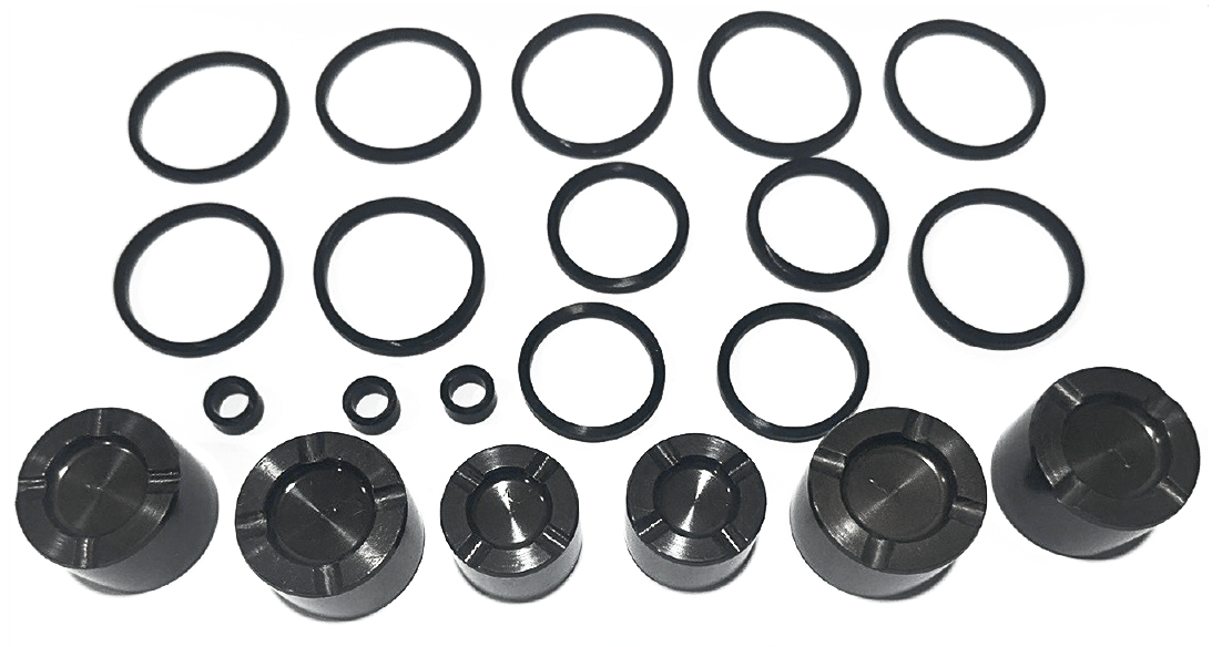 3-Piston Brake Caliper Repair Kit for Harley-Davidson Trike