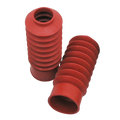 Fuelles De Horquilla De Goma Rojos Para Harley-Davidson