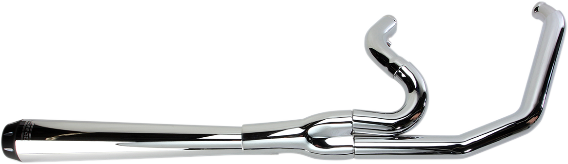 BASSANI XHAUST ROAD RAGE 2-INTO-1 SYSTEMS FOR HARLEY-DAVIDSON 1995 - 2000 Chrome Long Road Rage 2-Into-1 Exhaust System