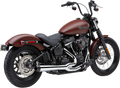 COBRA EL DIABLO 2-INTO-1 EXHAUST FOR HARLEY-DAVIDSON 2018 Chrome El Diablo 2-Into-1 Exhaust