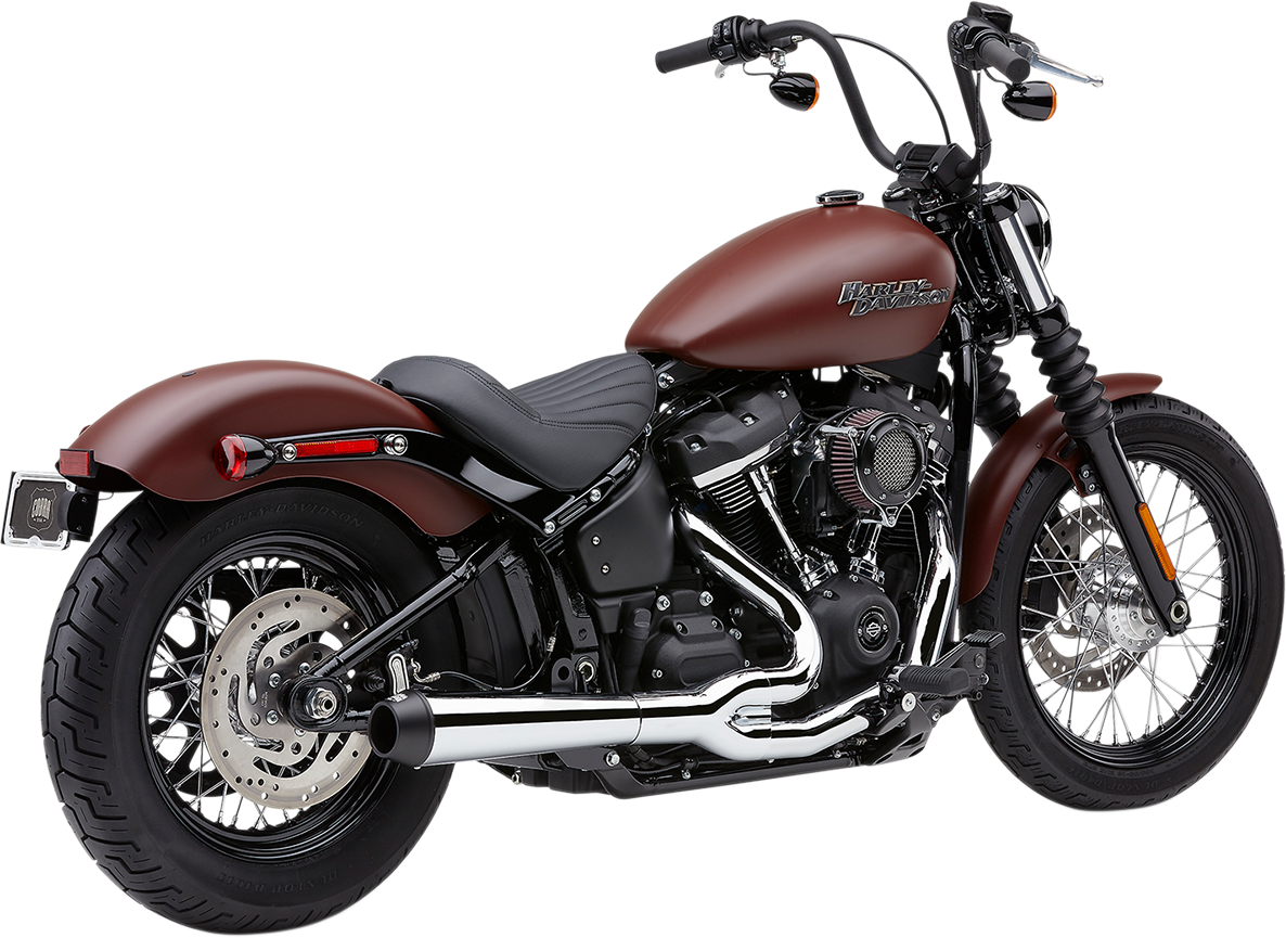 COBRA EL DIABLO 2-INTO-1 EXHAUST FOR HARLEY-DAVIDSON 2018 Chrome El Diablo 2-Into-1 Exhaust