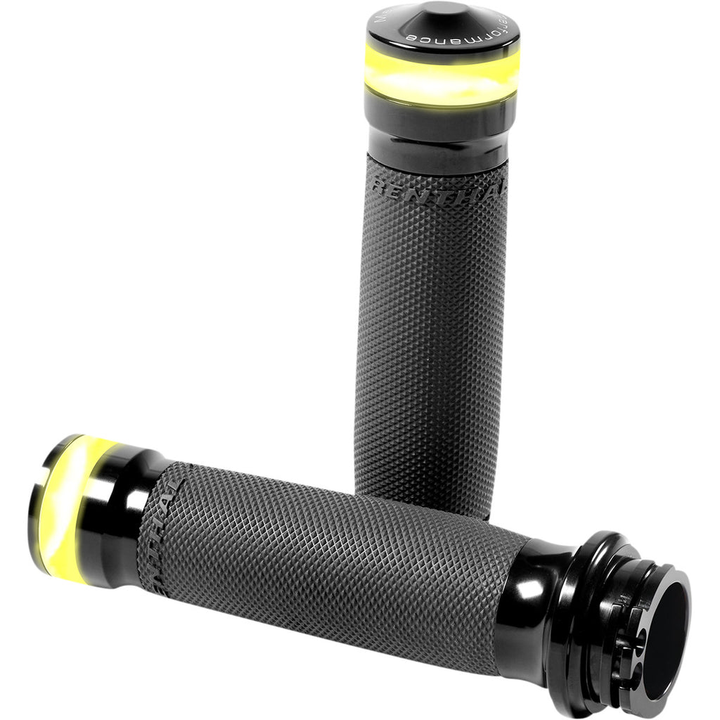 Vision Series Countour Grips mit LED-Blinkern für Harley Davidson