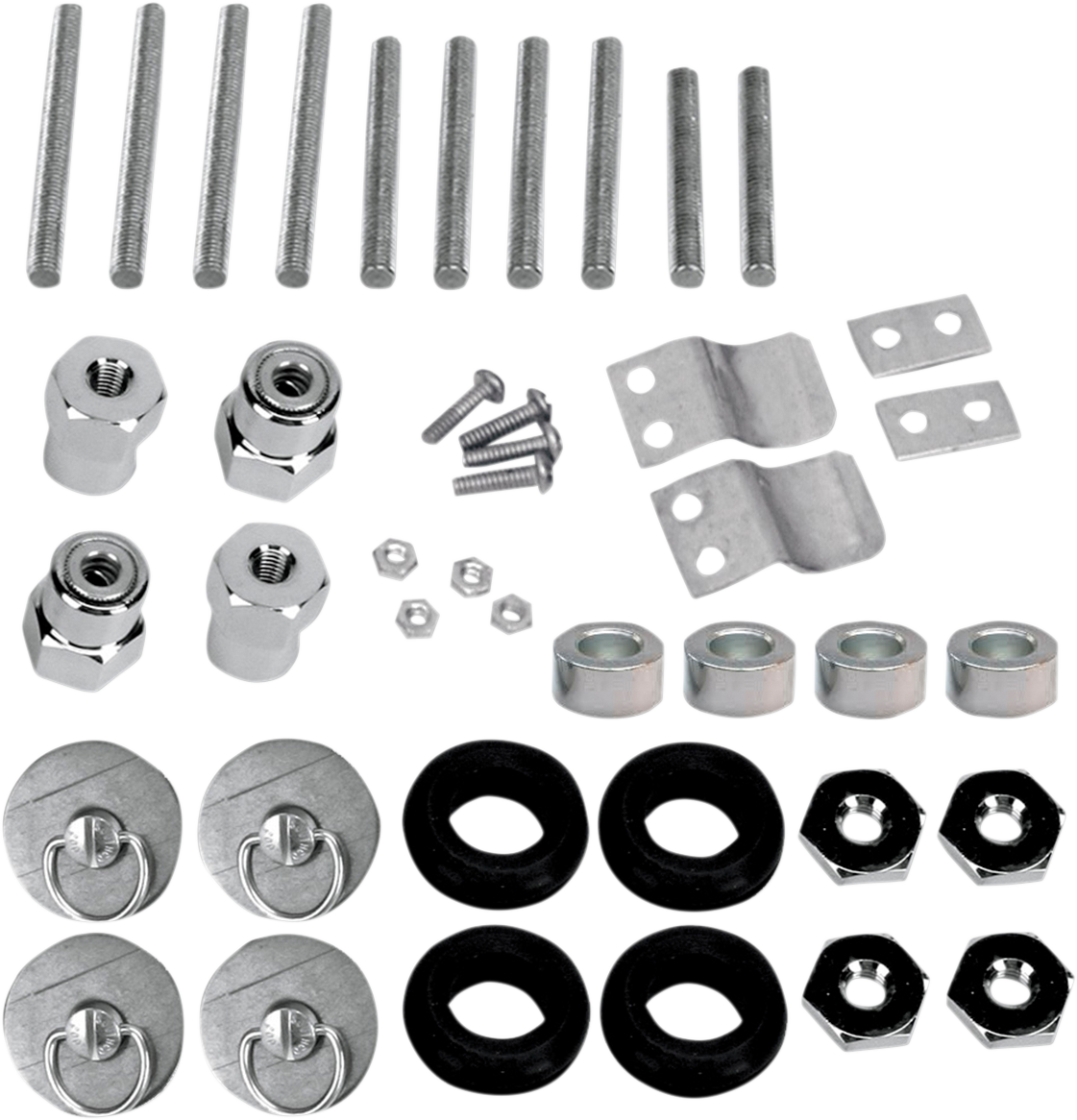 SADDLEMEN S4 QUICK-DISCONNECT SADDLEBAG DOCKING POST AND FASTENER KITS DOCKING POST KT HON/SUZ
