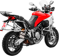 AKRAPOVIC SLIP-ON SERIES MUFFLERS MUFFLERS TI/CF MLSTRD 950