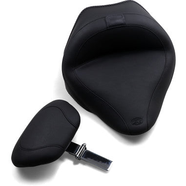 WIDE SOLO SEATS WITH REMOVABLE BACKREST AND REAR SEATS FOR HARLEY-DAVIDSON