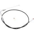 BLACK VINYL THROTTLE AND IDLE CABLES FOR HARLEY-DAVIDSON