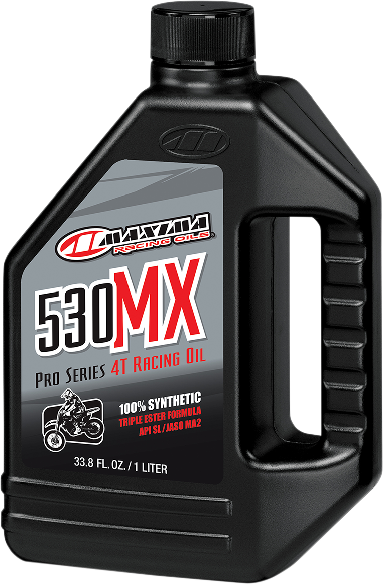 Maxima Motor 530mx Pro Serie Synthetisches Öl für Rennmotor 4T 5W-30 1L