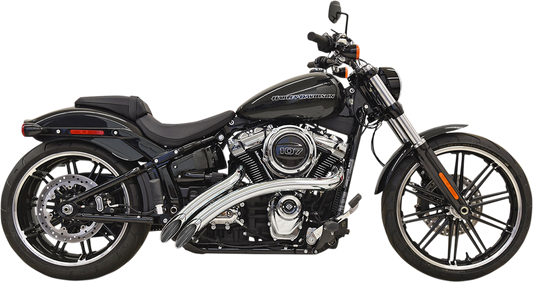 BASSANI XHAUST RADIAL SWEEPERS FOR HARLEY-DAVIDSON 2018 Chrome Radial Sweepers Exhaust System