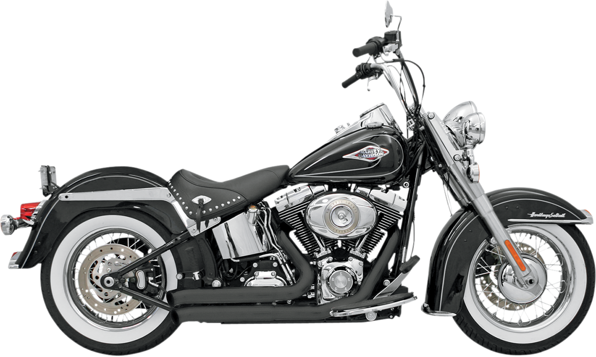 BASSANI XHAUST FIREPOWER SERIES EXHAUST FOR HARLEY-DAVIDSON 2005 Black Firepower Series Exhaust System