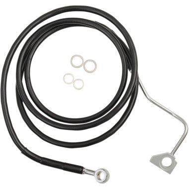 EXTENDED LENGTH STAINLESS STEEL BRAKE LINE KITS FOR HARLEY-DAVIDSON