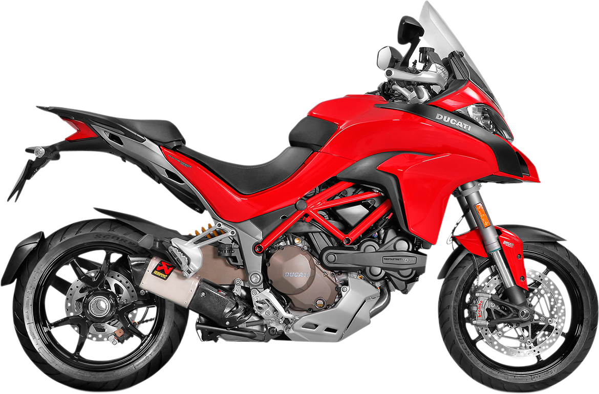 AKRAPOVIC SLIP-ON SERIES MUFFLERS MUFFLER TI MULTISTRADA