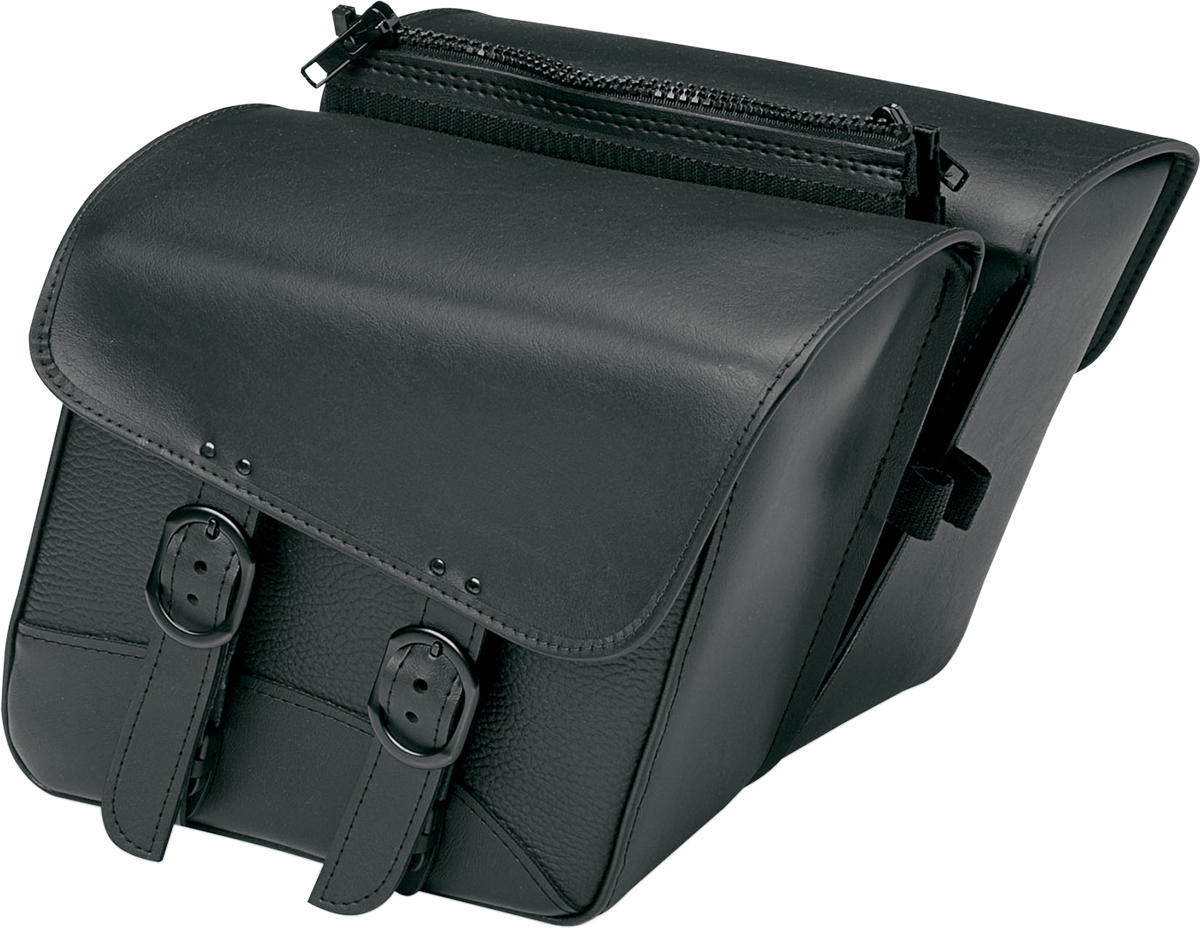 WILLIE & MAX LUGGAGE COMPACT BLACK JACK SADDLEBAGS SBAG BLK JACK SM SLANT