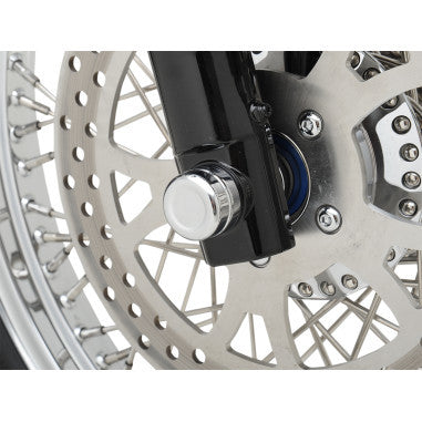 Capiterie dell'albero della ruota per Sportster®, XR1200® e Street® Billet Axle Caps Chrome