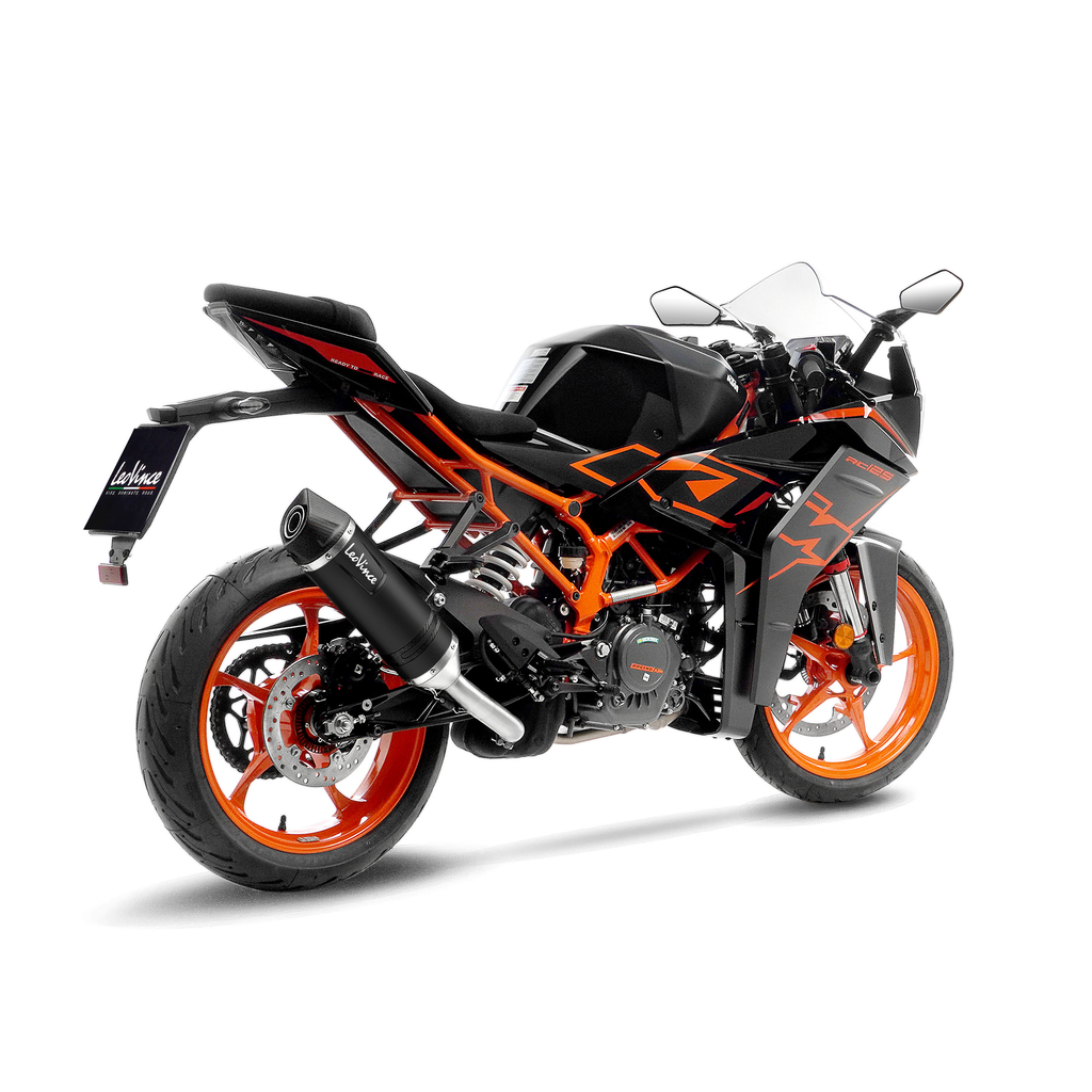 LV One Evo Black Edition Slip-On-Schalldämpfer für KTM RC125