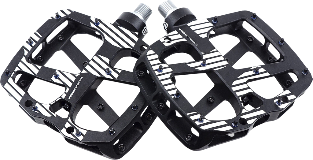Flat Pedal Alu Black For E-Bike