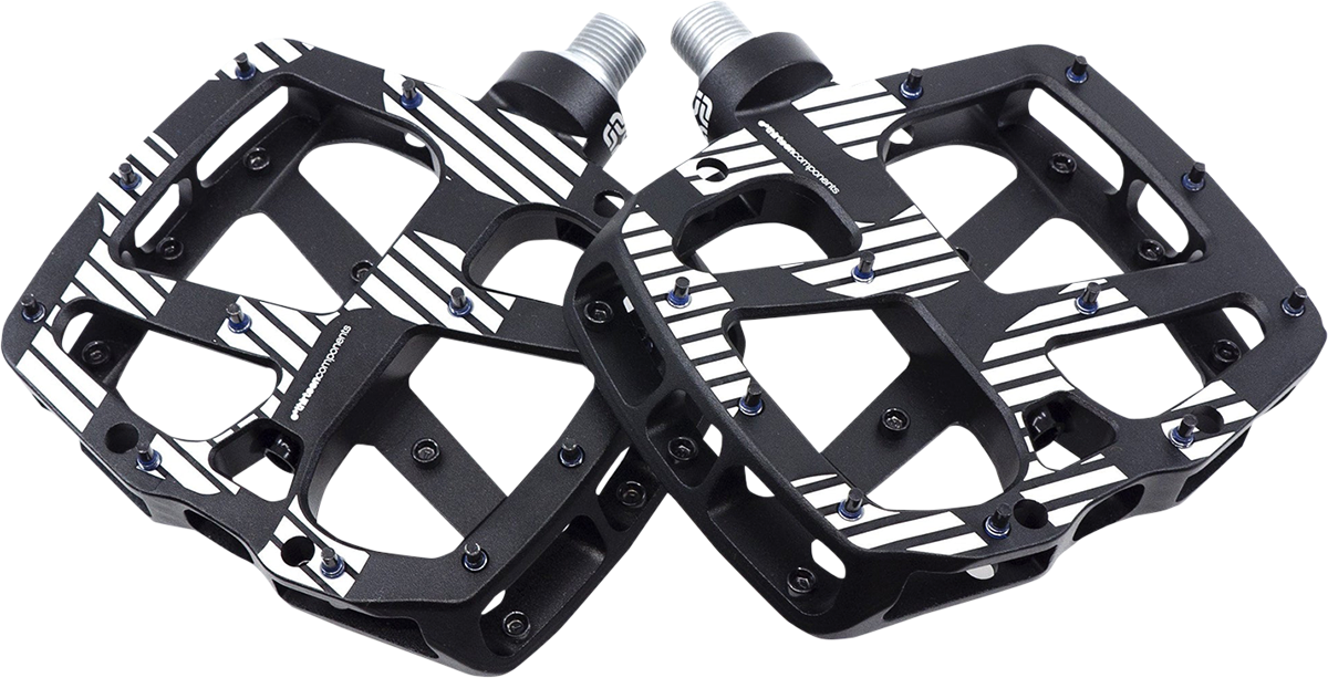 Flat Pedal Alu Black For E-Bike