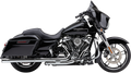 COBRA 3" SLIP-ON MUFFLERS WITH RACE-PRO TIPS FOR HARLEY-DAVIDSON 2017 - 2020 Chrome/Black 3" Slip-On Mufflers