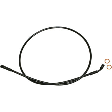 ALTERNATIVE LENGTH XR STAINLESS EXTREME RESPONSE DOT UPPER BRAKE LINES FOR HARLEY-DAVIDSON