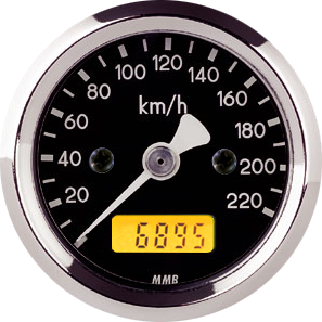 Mmmmm MMB 48 mm Basis Tachometer Universal 220 km/h