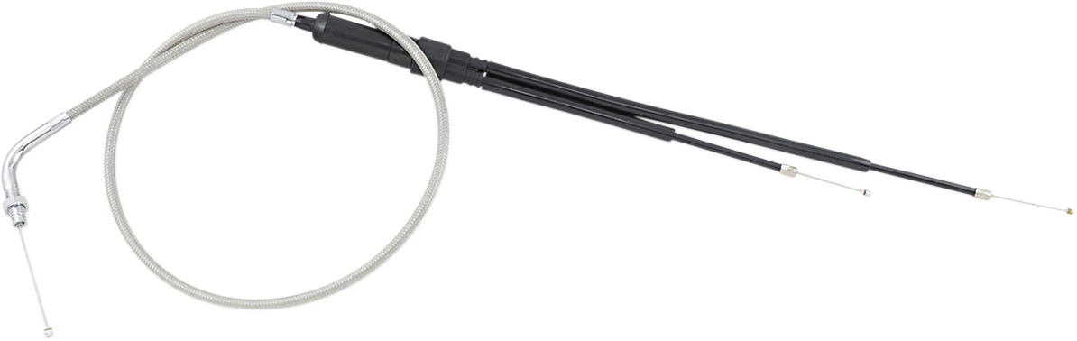 MOTION PRO ARMOR COAT BRAIDED STAINLESS STEEL CABLES AC CHOKE CABLE, HON