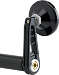 JOKER MACHINE BAR END MIRRORS MIRROR2 1/4BRND STEMD BLK