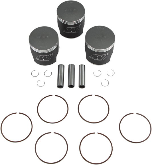 WISECO FORGED PISTON KITS PISTON KIT KAW750 71.5MM