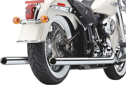 COBRA SOFTAIL DUAL EXHAUST SYSTEMS FOR HARLEY-DAVIDSON 2005 Chrome Dual Exhaust System