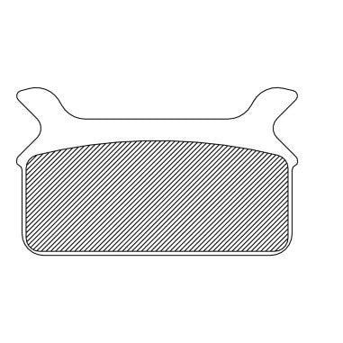 BRAKE PADS FOR HARLEY-DAVIDSON