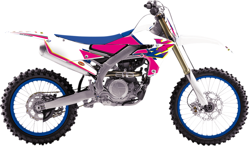 Retro Graphic Kits With Seat Covers For Yamaha YZ250F 19-22