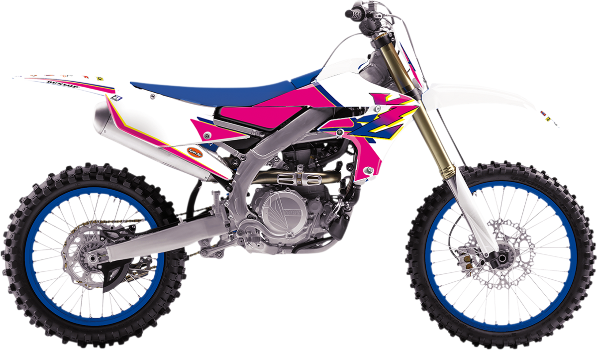 Retro Graphic Kits With Seat Covers For Yamaha YZ250F 19-22