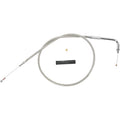 BRAIDED AND BLACK VINYL THROTTLE AND IDLE CABLES FOR HARLEY-DAVIDSON