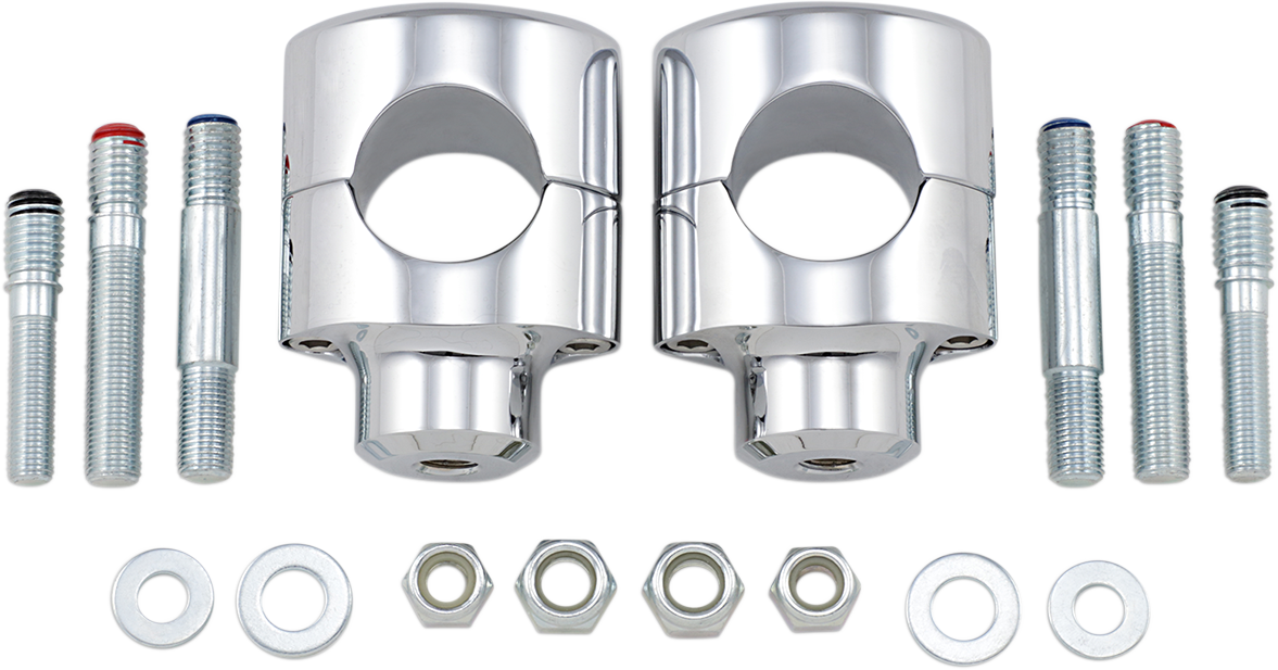 DRAG SPECIALTIES 11/2" BIG BUFFALO RISERS RISERS BIG BUF 1.5" CHR