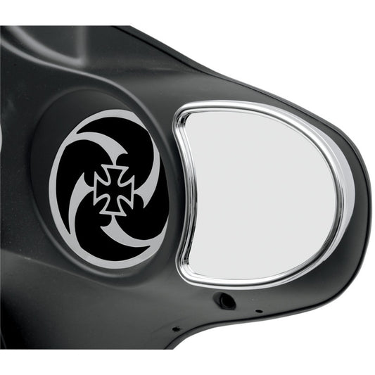 Backview Specchi Fairing per Harley-Davidson® Touring Fairing Mount Mirrors