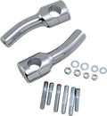DRAG SPECIALTIES 11/2" BIG BUFFALO RISERS RISERS BIG BUF 5.5"PB CHR