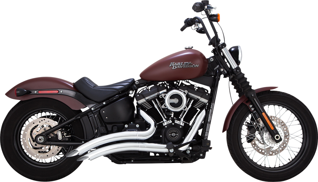 Sistema De Escape Big Radius Cromado Para Harley Davidson