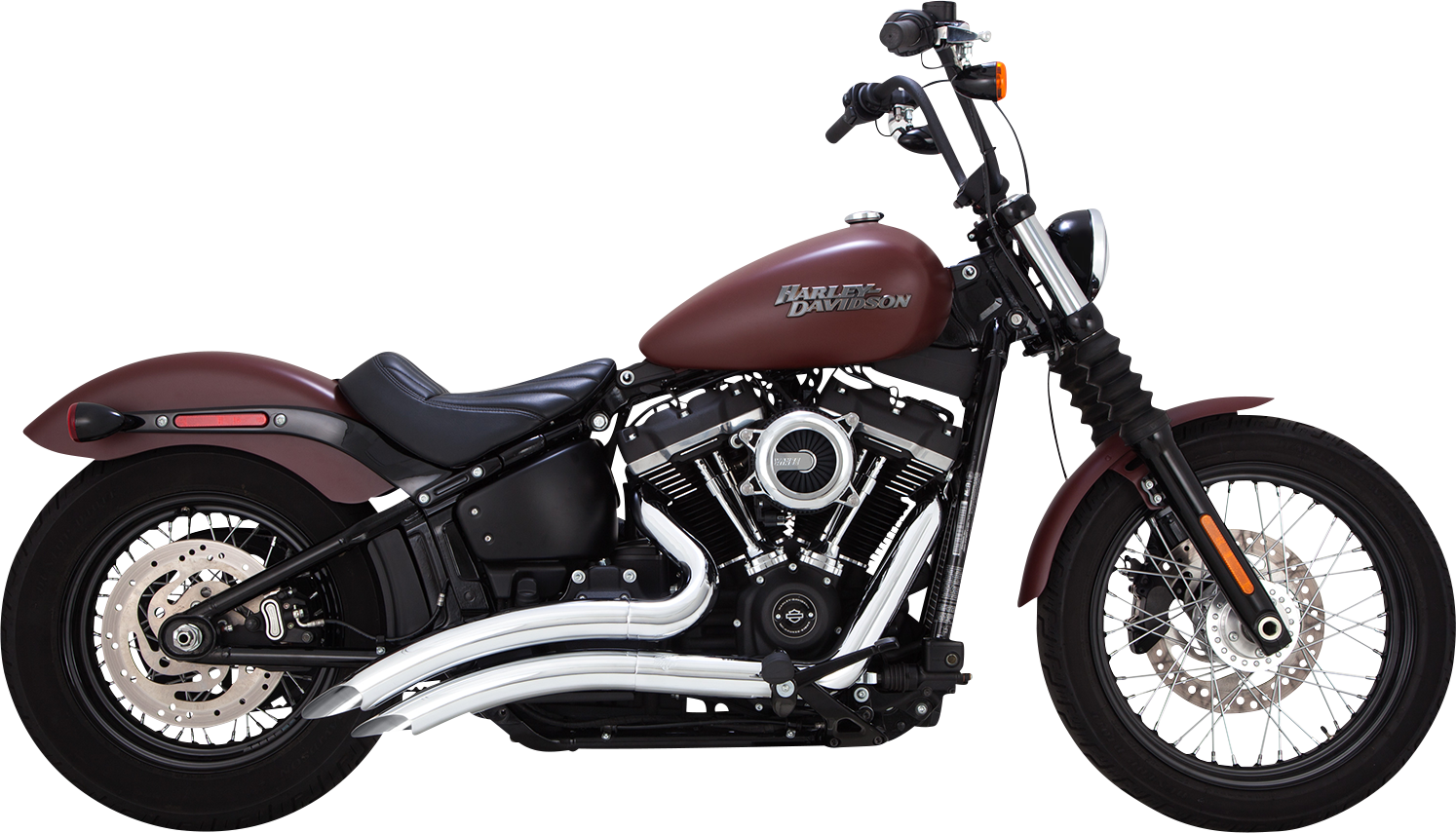 Sistema De Escape Big Radius Cromado Para Harley Davidson