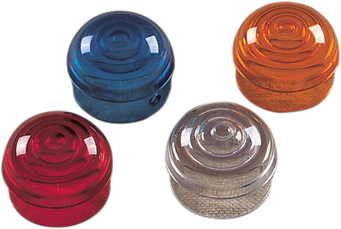 DRAG SPECIALTIES CHROME MARKER LIGHTS CLEAR LENS FOR DS282040/1