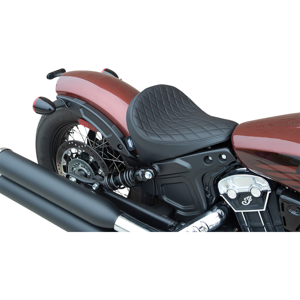 BOBBER-STYLE FRONT SOLO SEATS FOR HARLEY DAVIDSON