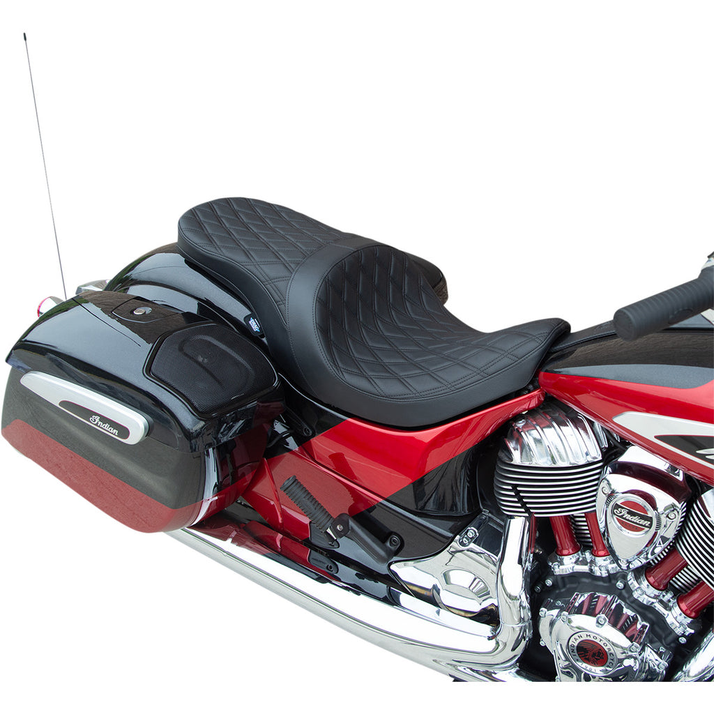 Low-Profile Touring Seats With Forward-Positioning For Indian