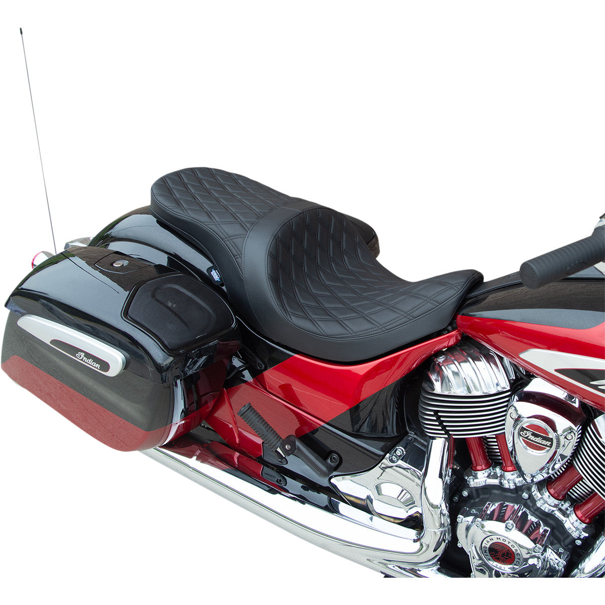 Low-Profile Touring Seats With Forward-Positioning For Indian