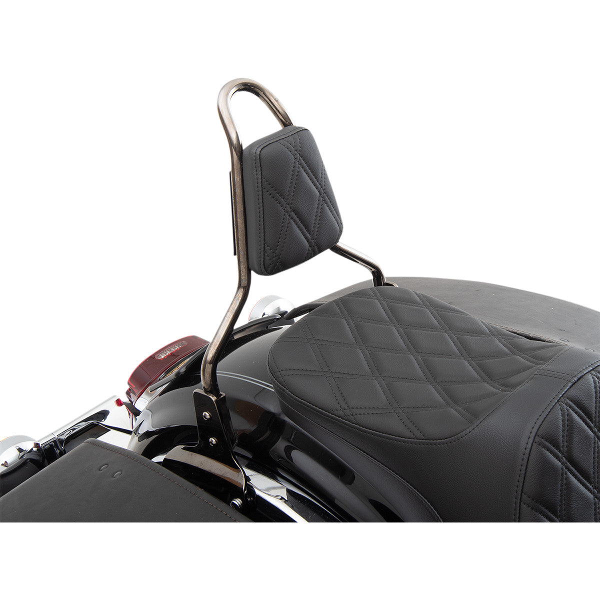 Tapered Backrest Pads For Round Sissy Bars