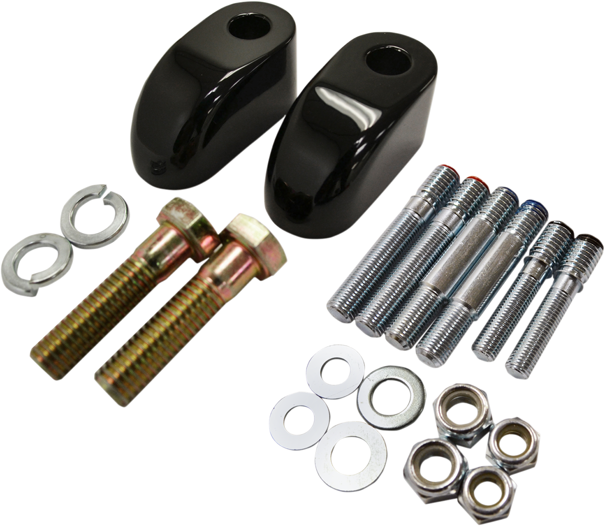 BARON HANDLEBAR RISER ADAPTERS/EXTENSIONS EXTENSION RISER PB 1" BK