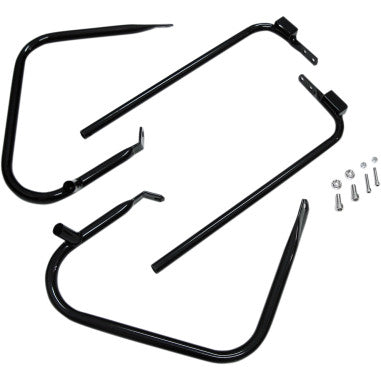 SADDLEBAG GUARDS/SUPPORT KITS FOR HARLEY-DAVIDSON