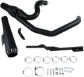 BASSANI XHAUST ROAD RAGE 2-INTO-1 SYSTEMS FOR HARLEY-DAVIDSON 1995 - 2000 Black Short Road Rage 2-Into-1 Exhaust System
