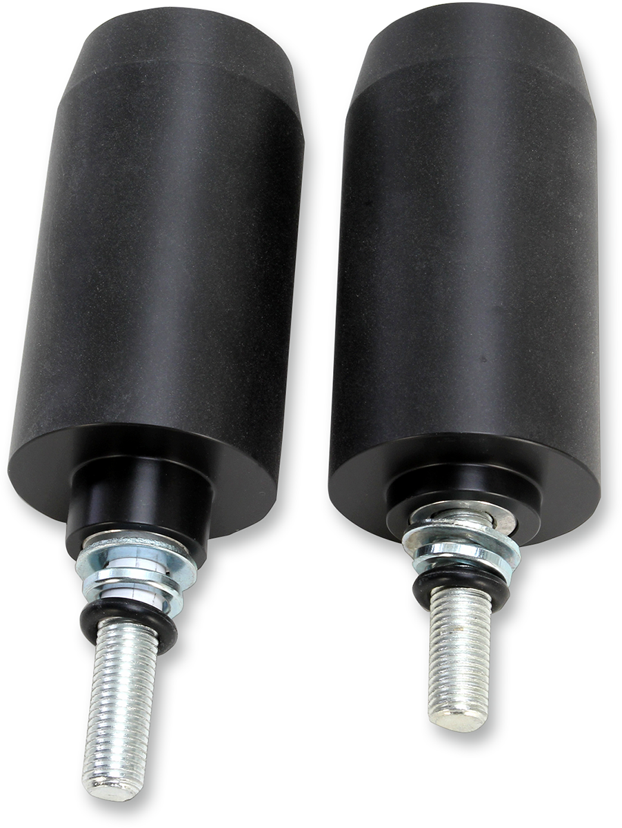 POWERSTANDS RACING FRAME SLIDERS FRAME SLIDER SUZ BLK